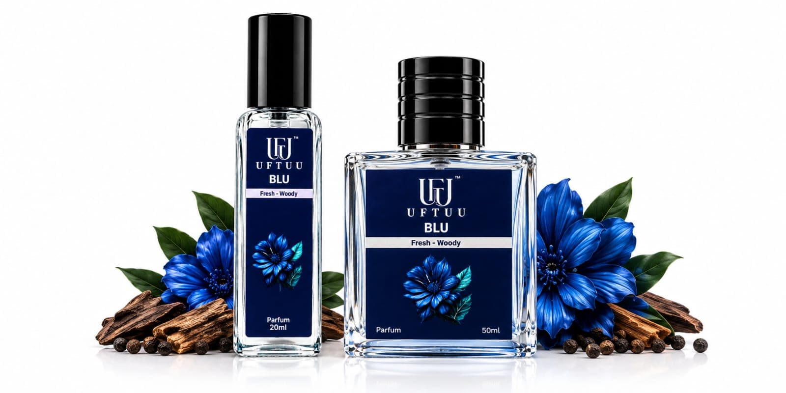 UFTUU BLU - 50ml and 20ml Fragrance Collection