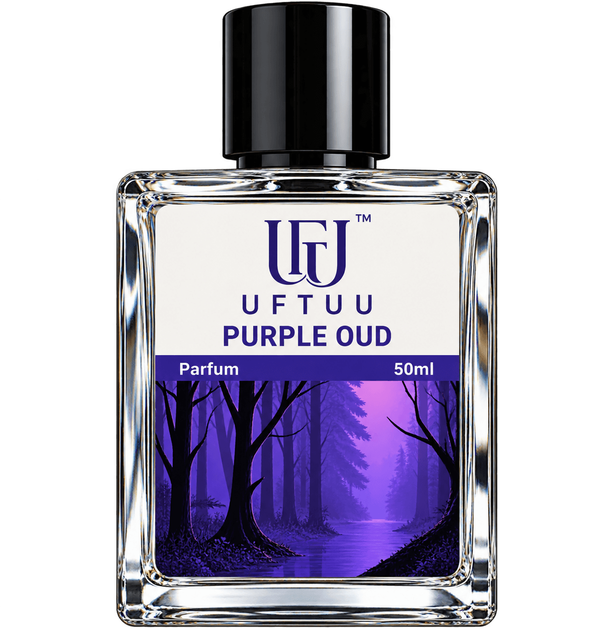 UFTUU PURPLE OUD perfume bottle