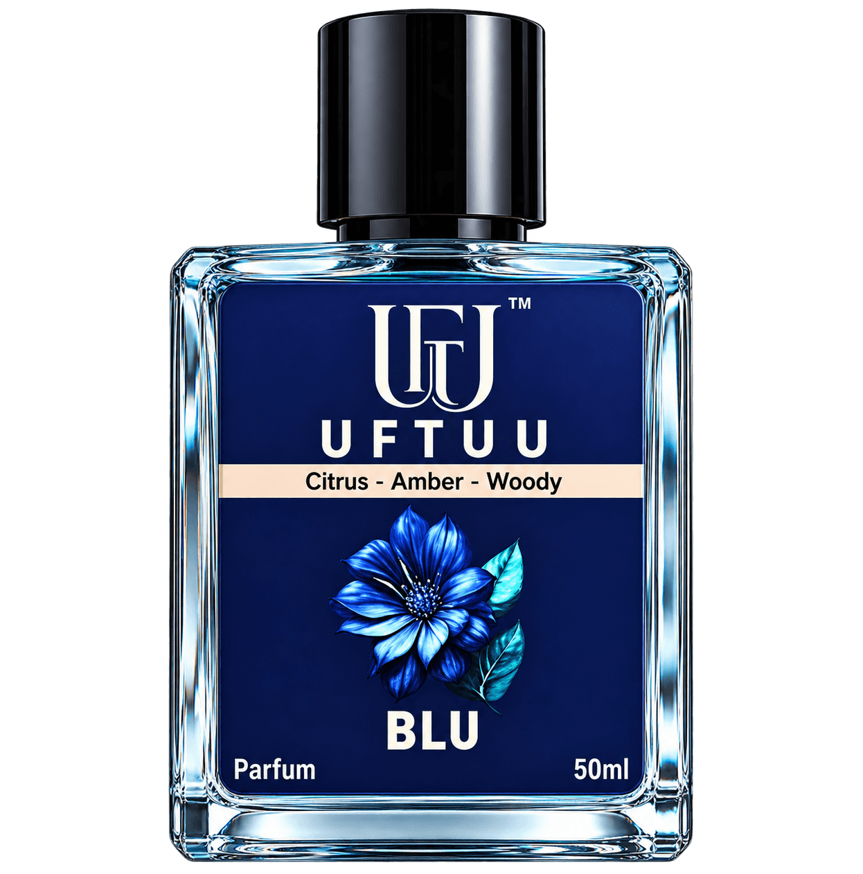 UFTUU BLU perfume bottle